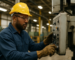 Skilled trades worker in safety gear at an Alabama industrial facility for hiring in Baldwin County