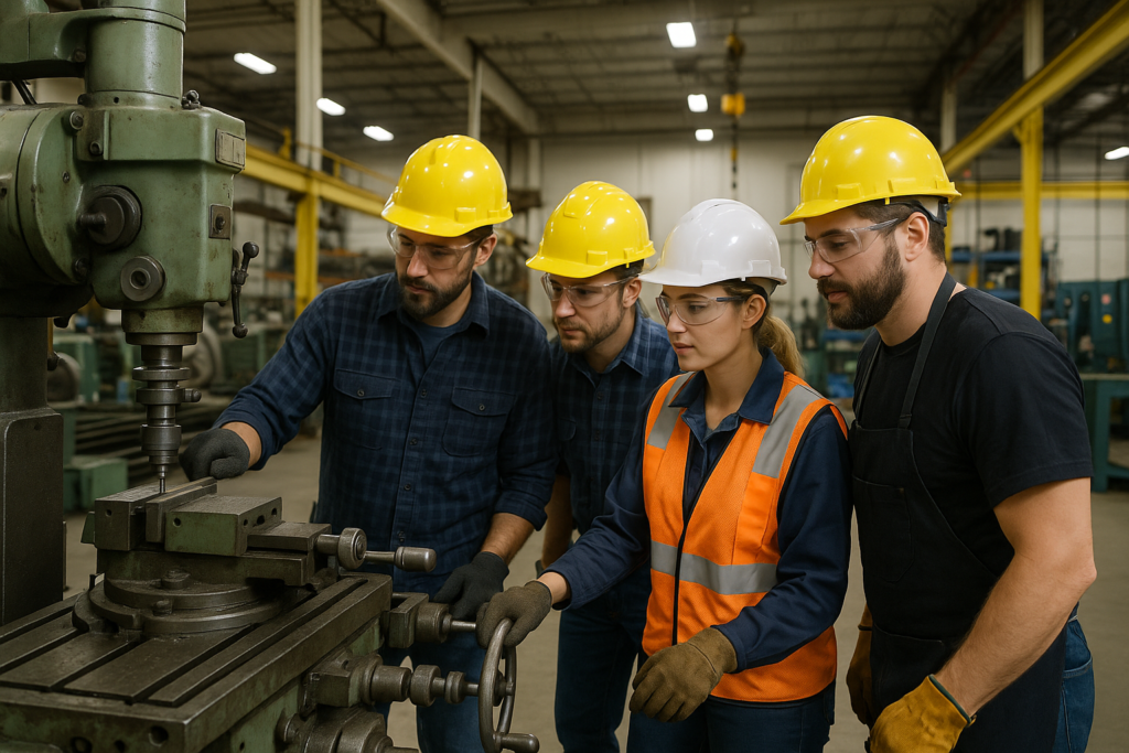Skilled trades workers in Aberdeen, Watertown and Brookings industrial facility