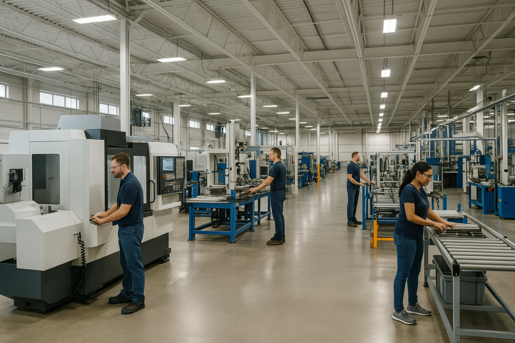 Staffing manufacturing roles in Brookings and Madison with job-ready workers on the factory floor