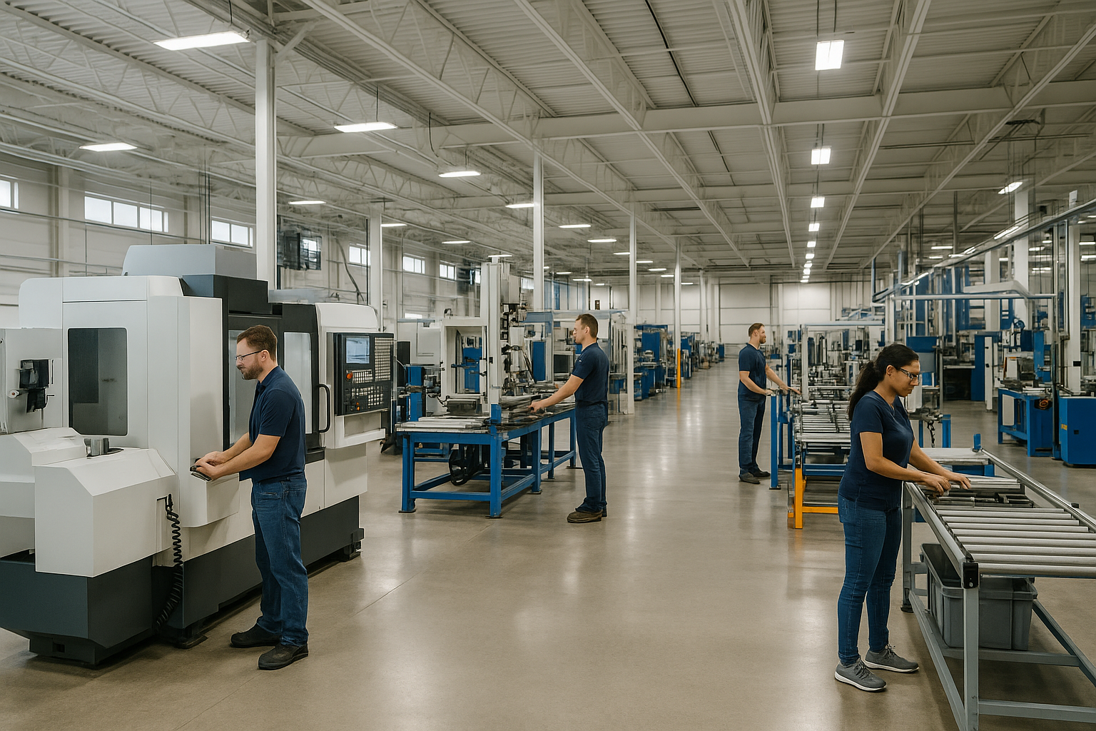 Staffing manufacturing roles in Brookings and Madison with job-ready workers on the factory floor